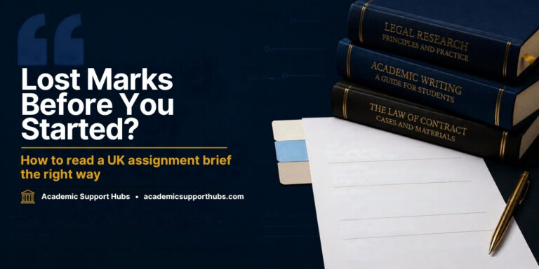 How to read a UK assignment brief the right way