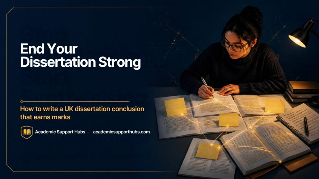 How to write a UK dissertation conclusion