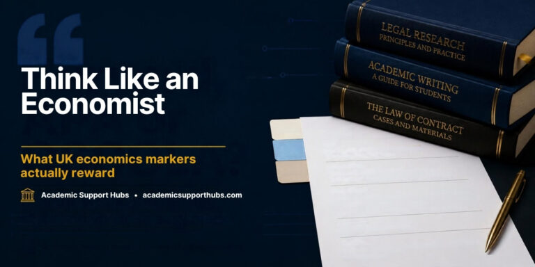 Think like an economist: what UK economics markers reward