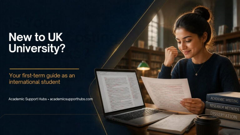 Your first-term guide as an international student in the UK